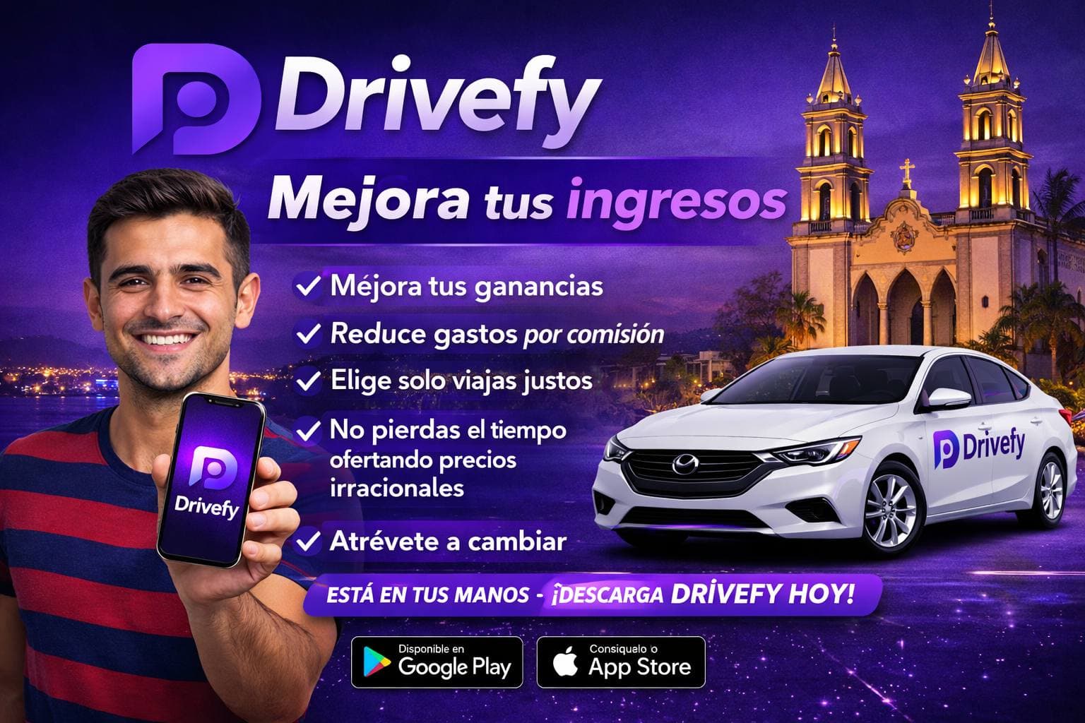 Drivefy — Mejora tus ingresos